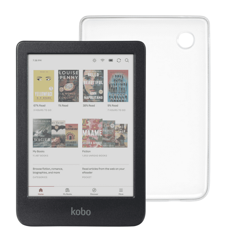 Amazon.com: Kobo Libra Colour White eReader with Case Bundle