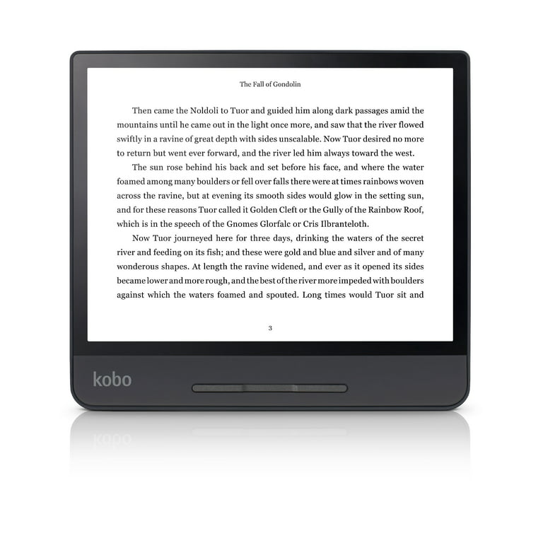 Kobo Forma eReader - 8 HD Carta E Ink most lightweight touchscreen,  Page-turn buttons, ComfortLight PRO, waterproof 