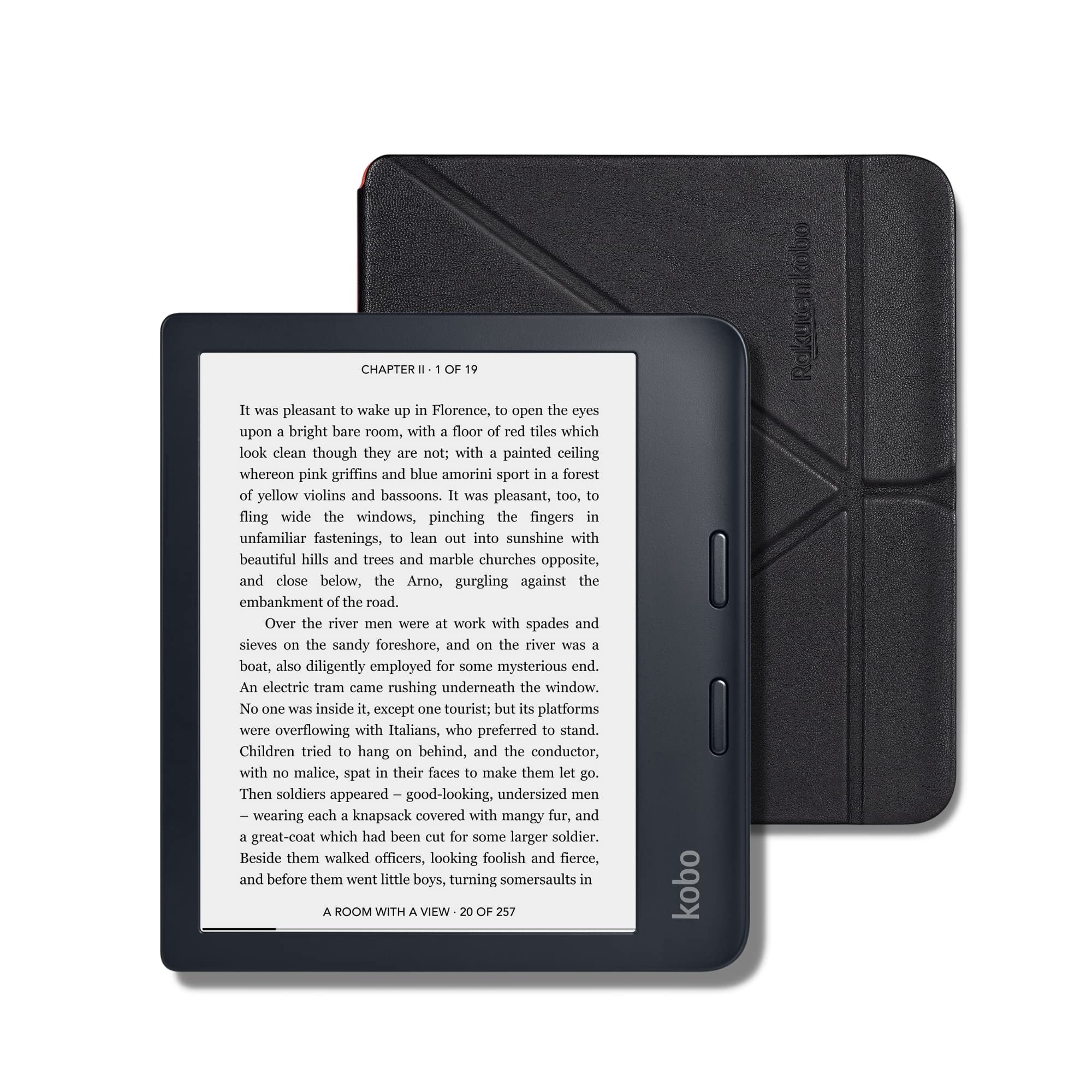 Kobo Libra 2 Black Bundle with Black SleepCover India | Ubuy