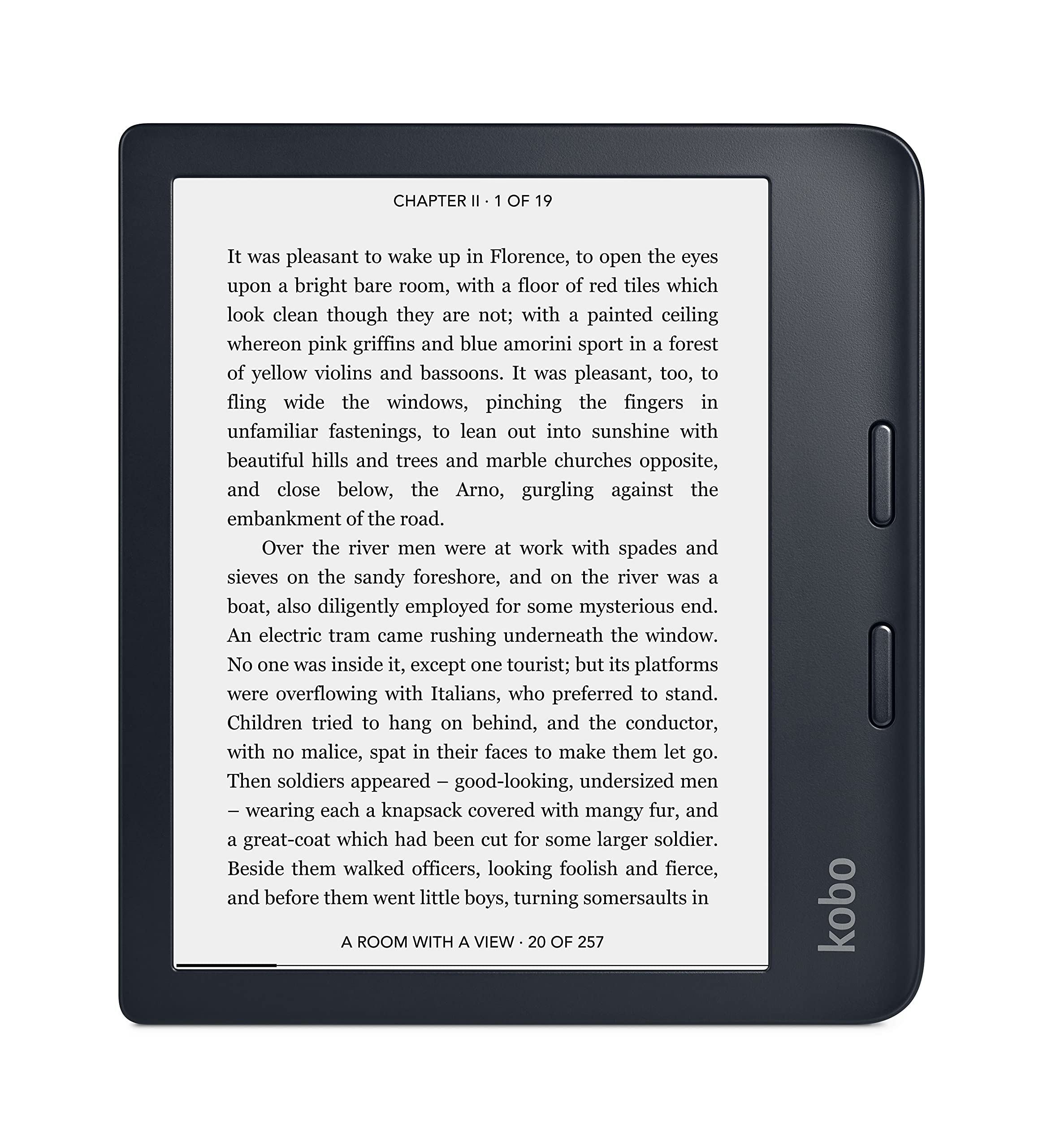 Kobo Libra 2 | eReader | 7? Glare Free Touchscreen | Waterproof | Adjustable Brightness and Color Temperature | Blue Light Reduction | eBooks | WiFi | 32GB of Storage | Carta E Ink Technology | Black - image 1 of 5