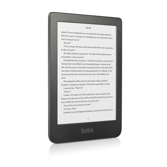 Kobo N365-TP-BK-S-EP 6 in Glare-Free Touchscreen, 16GB Of Storage, Black
