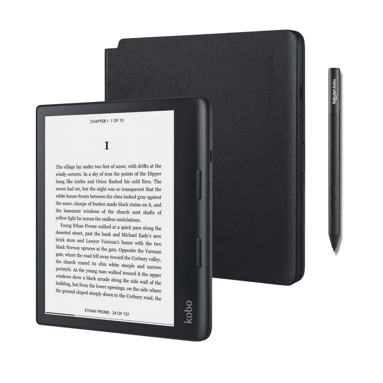 Kobo Sage eReader Bundle with PowerCover and Stylus 