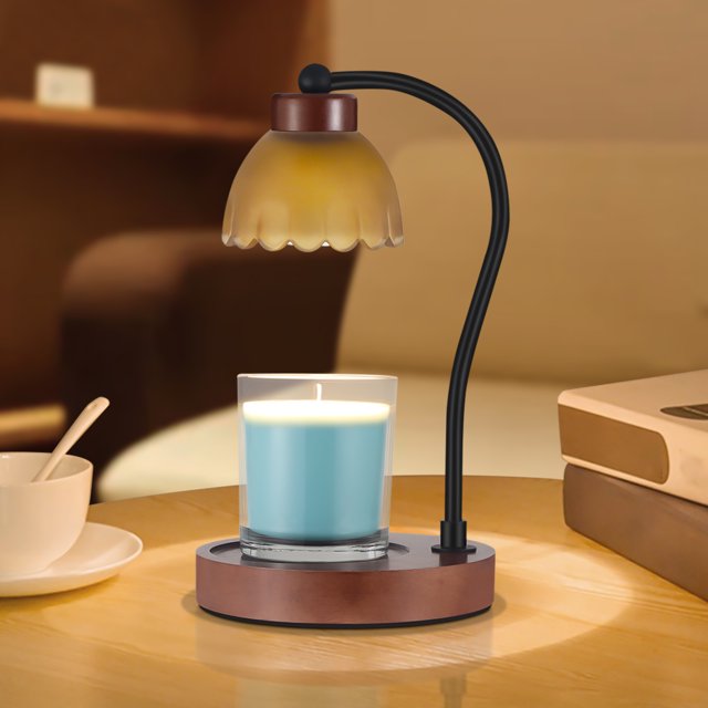 Kobodon Candle Warmer Lamp Electric Candle Warmer Lamp with 2 Bulbs