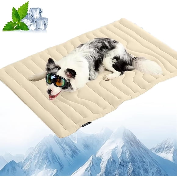 Kobolaf Dog Cooling Mat – Instant Self-Cooling Pet Pad, Foldable & Travel-Friendly, Durable Chew-Resistant Cooling Bed for Dogs & Cats