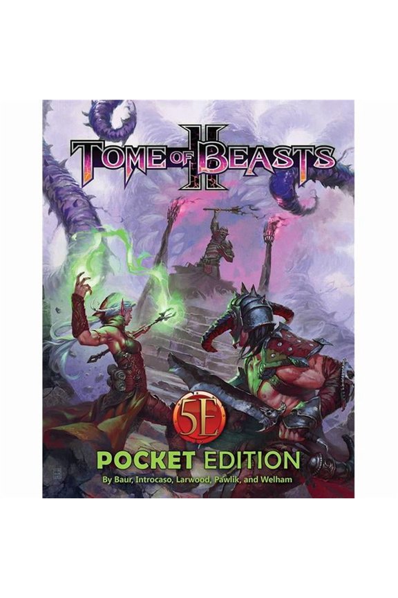D&D 5 Edition Tome of Beasts II Pocket Edition Role Playing Game
