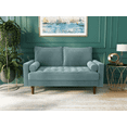 thumbnail image 1 of Koby Home Sectional Loveseat Couch Sofa Mid-Century 58" Sofas Couches for Living Room Stale Mint, 1 of 9