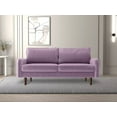 thumbnail image 1 of Koby Home Sectional Sofa Sleeper Couch 3-Seater Sofas 70" Couches for Living Room Lavender Pink, 1 of 6