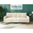 thumbnail image 1 of Koby Home Sectional Sofa Sleeper Couch 3-Seater Sofas 70" Couches for Living Room Sand Beige, 1 of 7