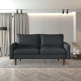 thumbnail image 1 of Koby Home Sleeper Sofa Couch 70" Linen Sofas Modern Couches for Living Room Dark Gray, 1 of 5