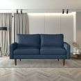 thumbnail image 1 of Koby Home Sleeper Sofa Couch 70" Linen Sofas Modern Couches for Living Room Navy Blue, 1 of 5