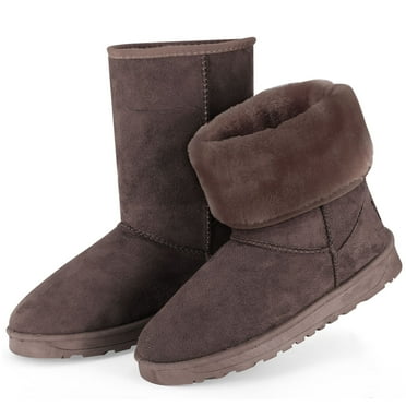 Imountek Women Snow Boots, Waterproof Winter Ladies Mid-Calf Boots with Warm Lining