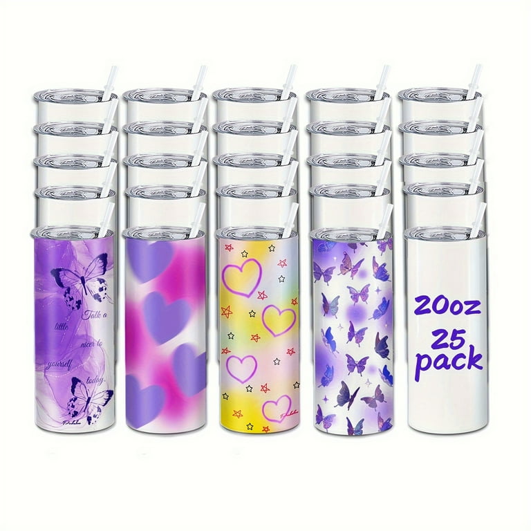 Sublimation tumbler blanks hot (25pcs)