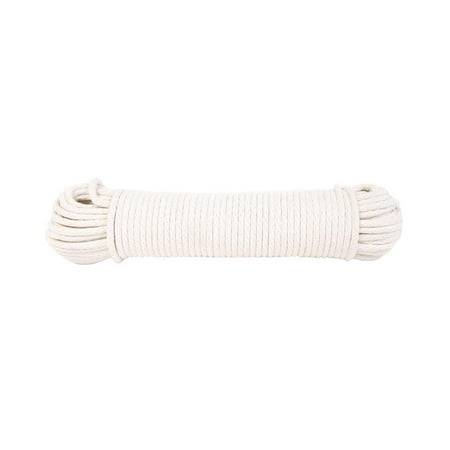 Koch 1/4 in. D X 50 ft. L Natural Solid Braided Cotton Poly Blend Sash Cord