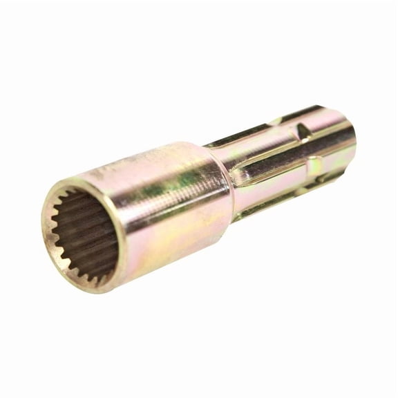 Koch 4045213 Spline Adapter, Zinc-Plated, Yellow