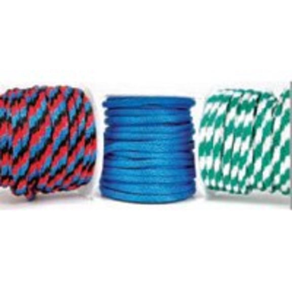 Koch Industries 5142045 Rope Polypropylene Braid Red & White . 62 inch x 140 Ft.