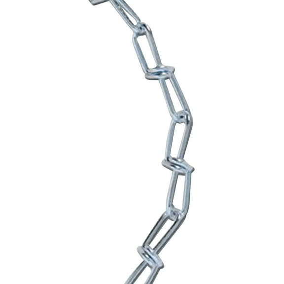 Koch 738886 No.3 by 200-Feet Double Loop Chain, Zinc Plated