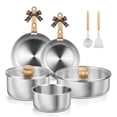 thumbnail image 1 of Koch Systeme CS 11 Piece Stainless Steel Cookware Set with Removable Handle, 1 of 9