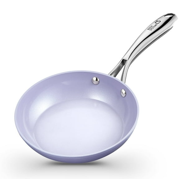 Koch Systeme CS 8 inch Nonstick Frying Pan, Suitable for All Stoves, Oven Safe, Gradient Purple