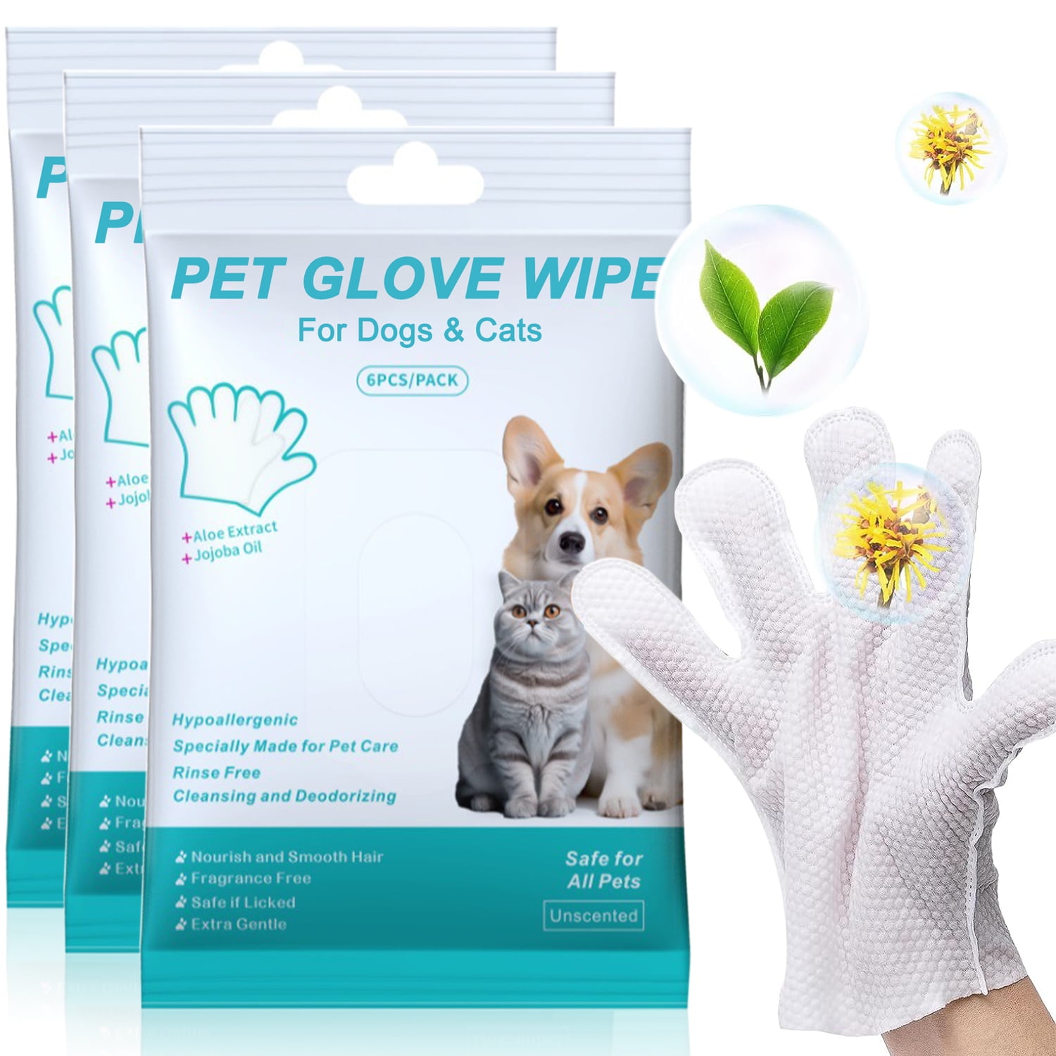 Tropiclean Deep Cleaning Wipes - Hondenvachtverzorging - 100 stuks - Hondenshampoo - Pets Place