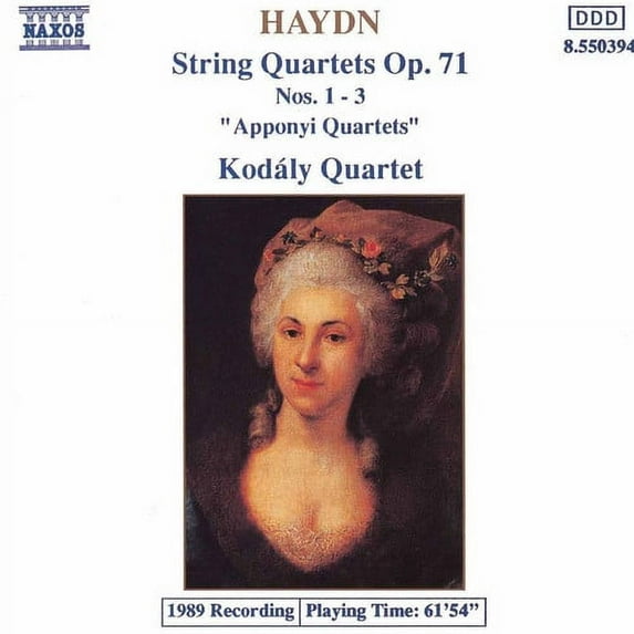Kodály Quartet - String Quartets Op 71, 1-3 - Music & Performance - CD