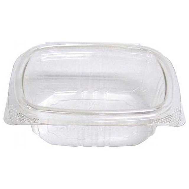 Koda Cup 4 oz. RPET Clear Hinged Deli Meal Prep Fruit Salad Display ...