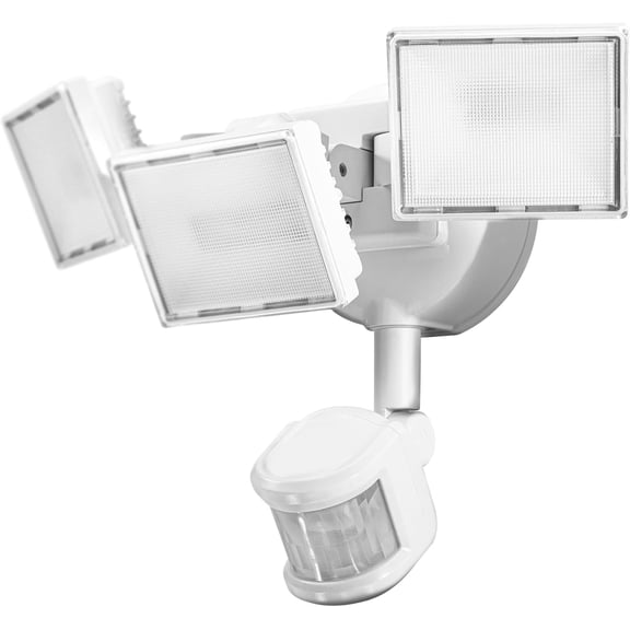 Koda Outdoor Motion Activated LED Security Floodlight with 3000 Lumens, Aluminum Construction, Automatic On and Off, 240° Motion Sensing Range, up to 70 ft Coverage, Adjustable Brightness,