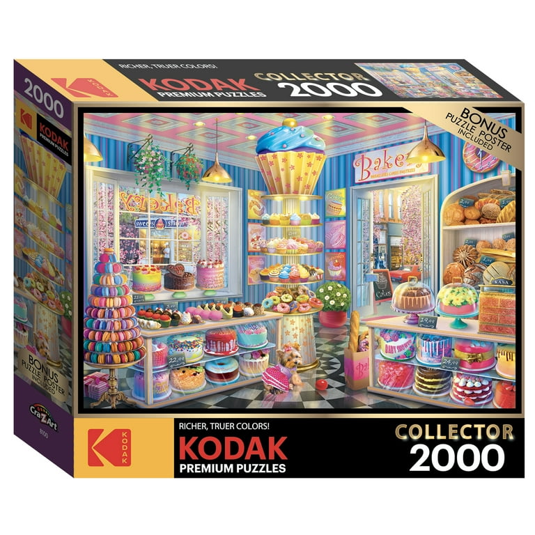 Kodak 2000-Piece Main Street Bakery Adult Jigsaw Puzzle - Walmart.com