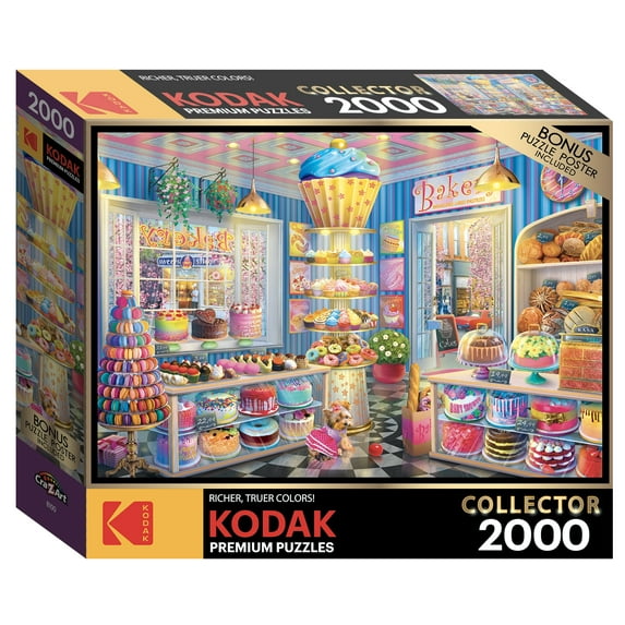 Kodak 2000-Piece Main Street Bakery Adult Jigsaw Puzzle