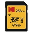 thumbnail image 1 of Kodak 256GB UHS-II U3 V60 Ultra Pro SDXC Memory Card, 1 of 2