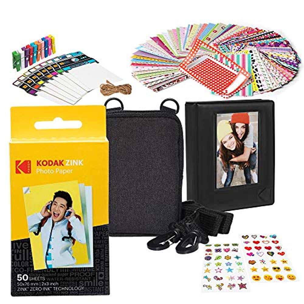 Kodak 2x3? Premium Zink Paper Starter Kit with Soft Case