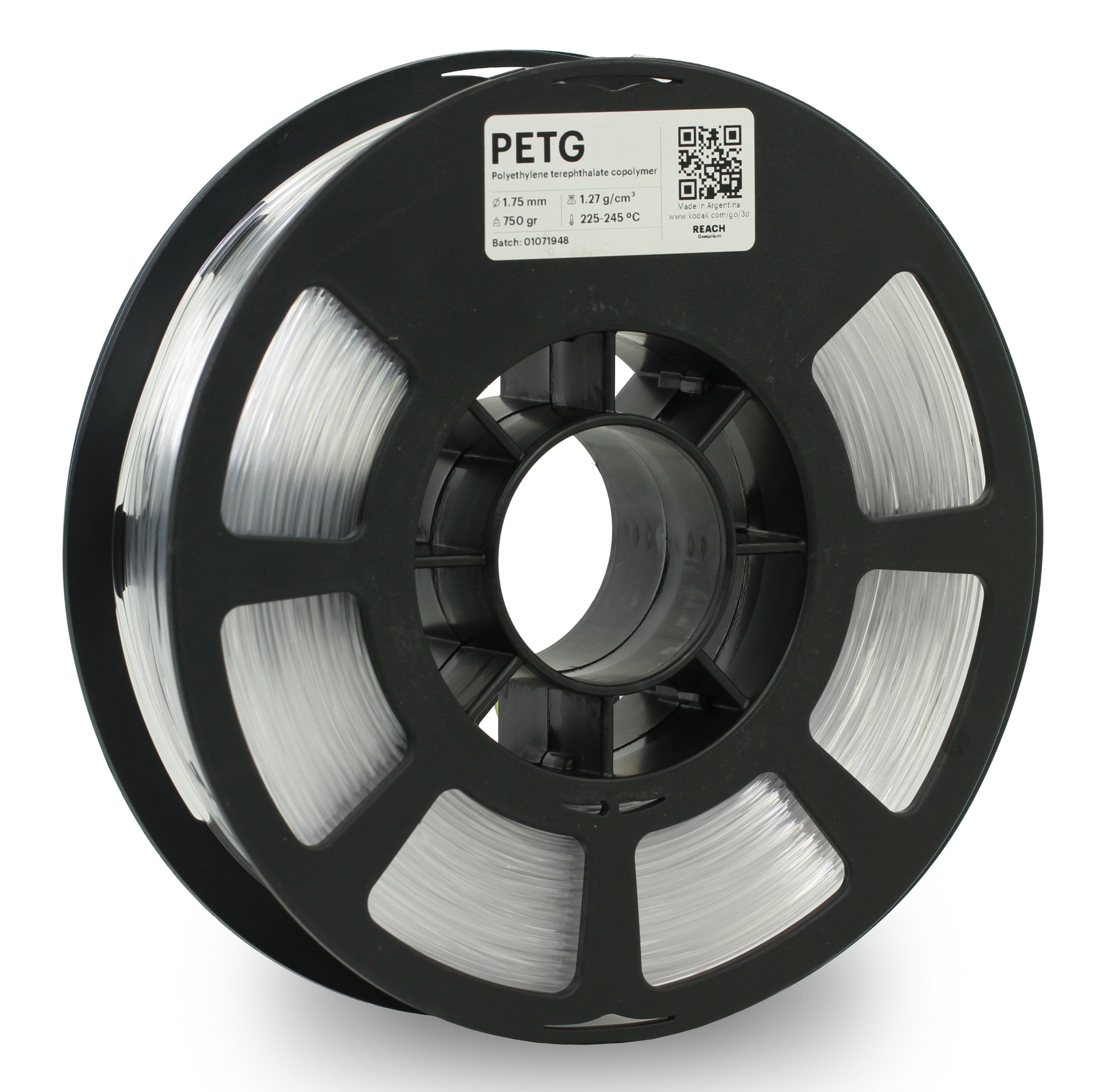 Kodak 3D Printing Filament PETG 1.75 mm (Natural)