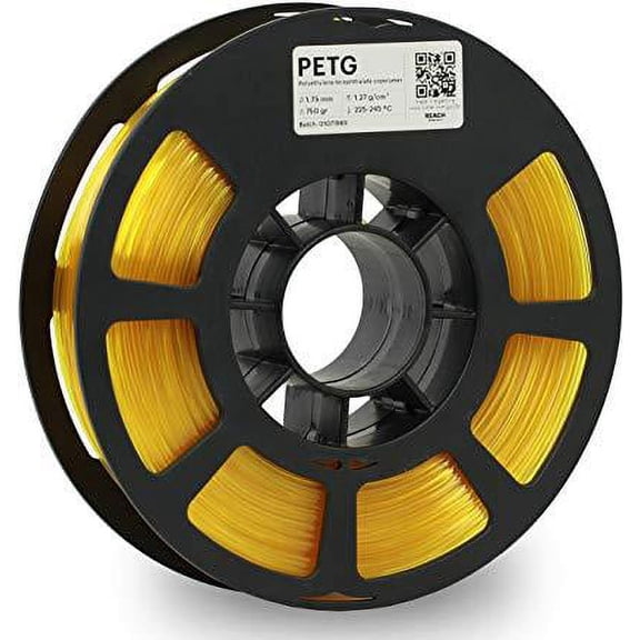 Kodak 3D Printing Filament PETG 1.75 mm (Translucid Yellow)