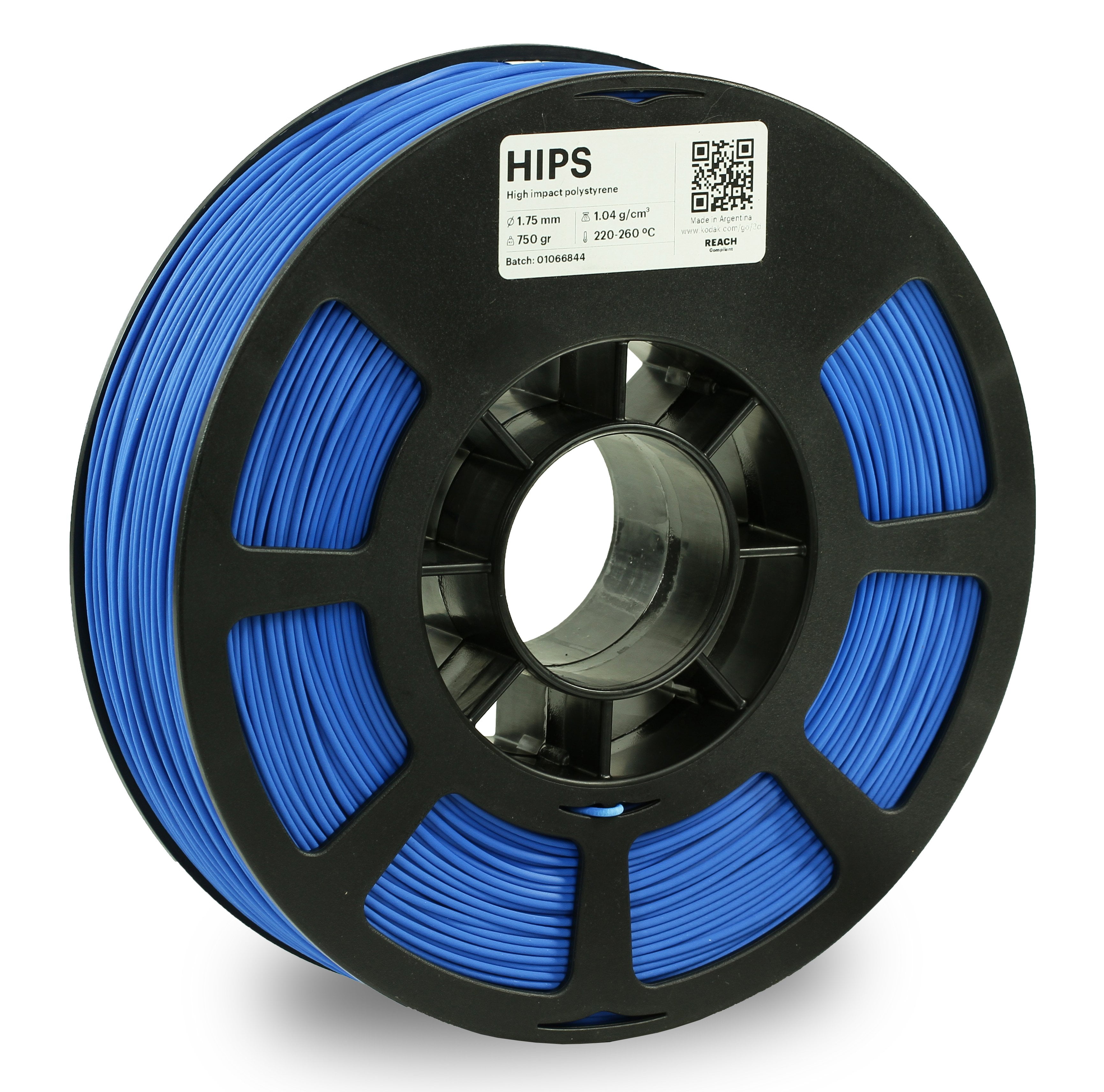 Kodak 3D Printing HIPS Filament 1.75mm (Blue)