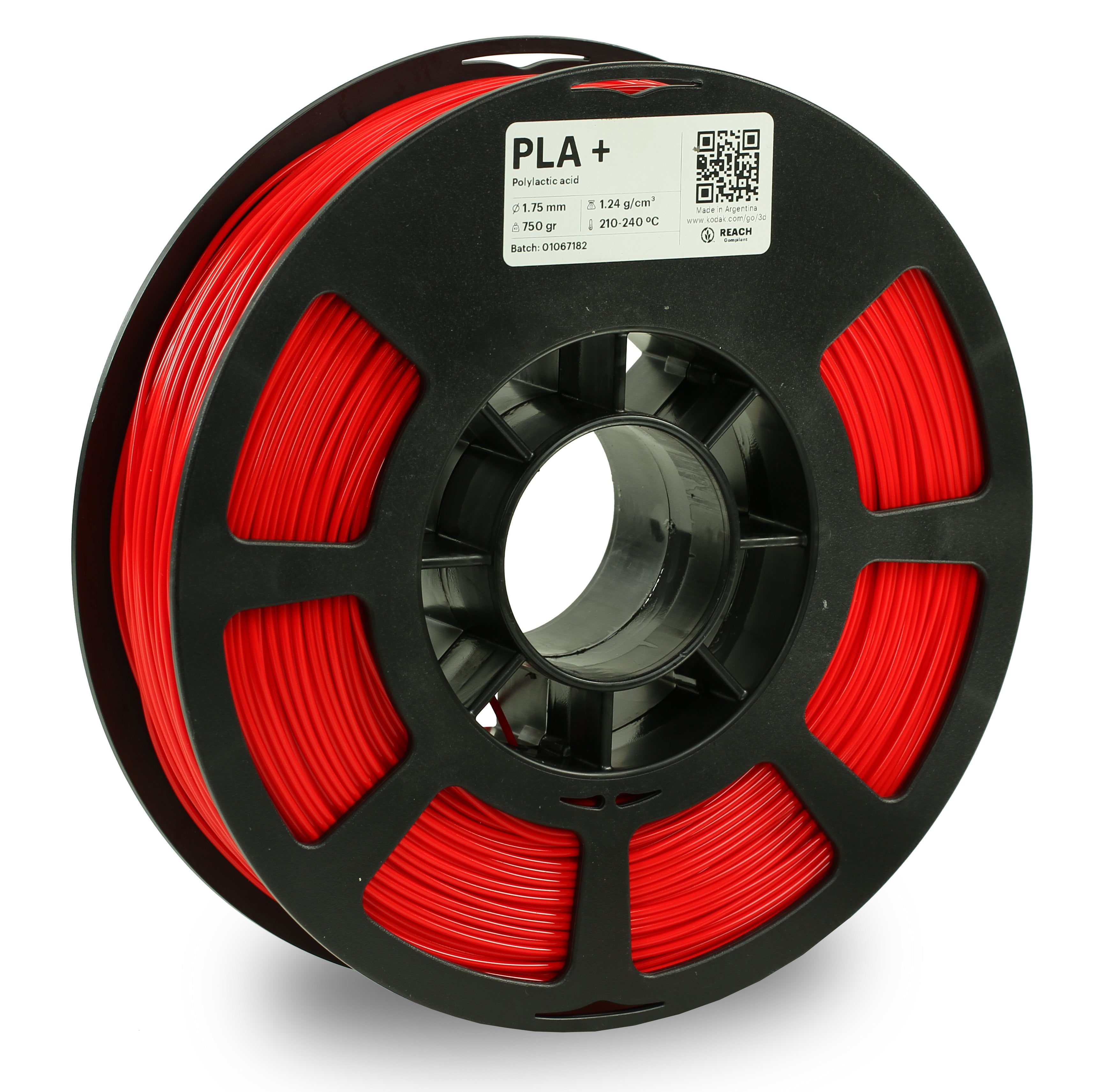 Kodak 3D Printing PLA Plus Filament 1.75mm (Red)