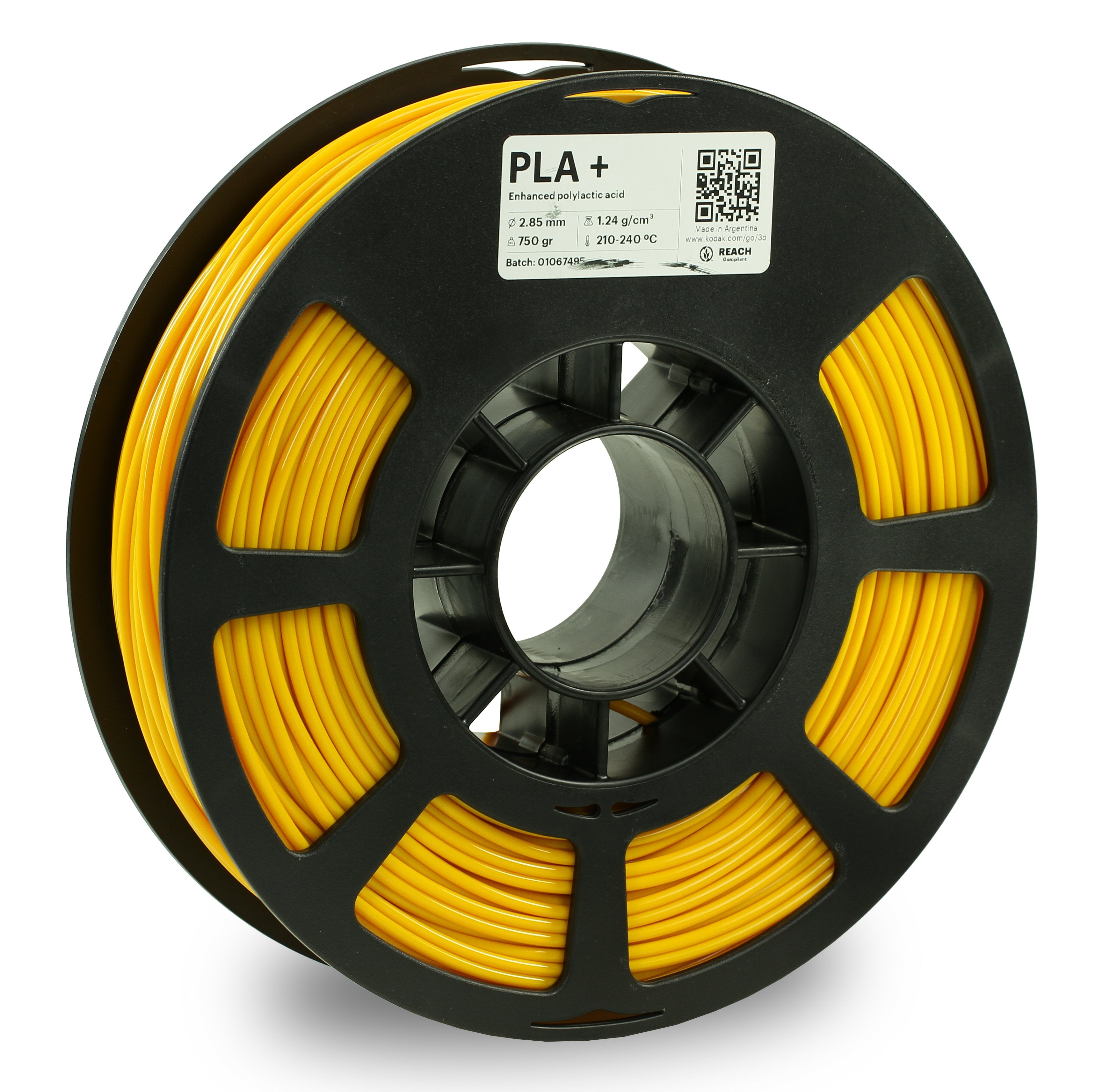 Kodak 3D Printing PLA Plus Filament 2.85mm (Yellow)