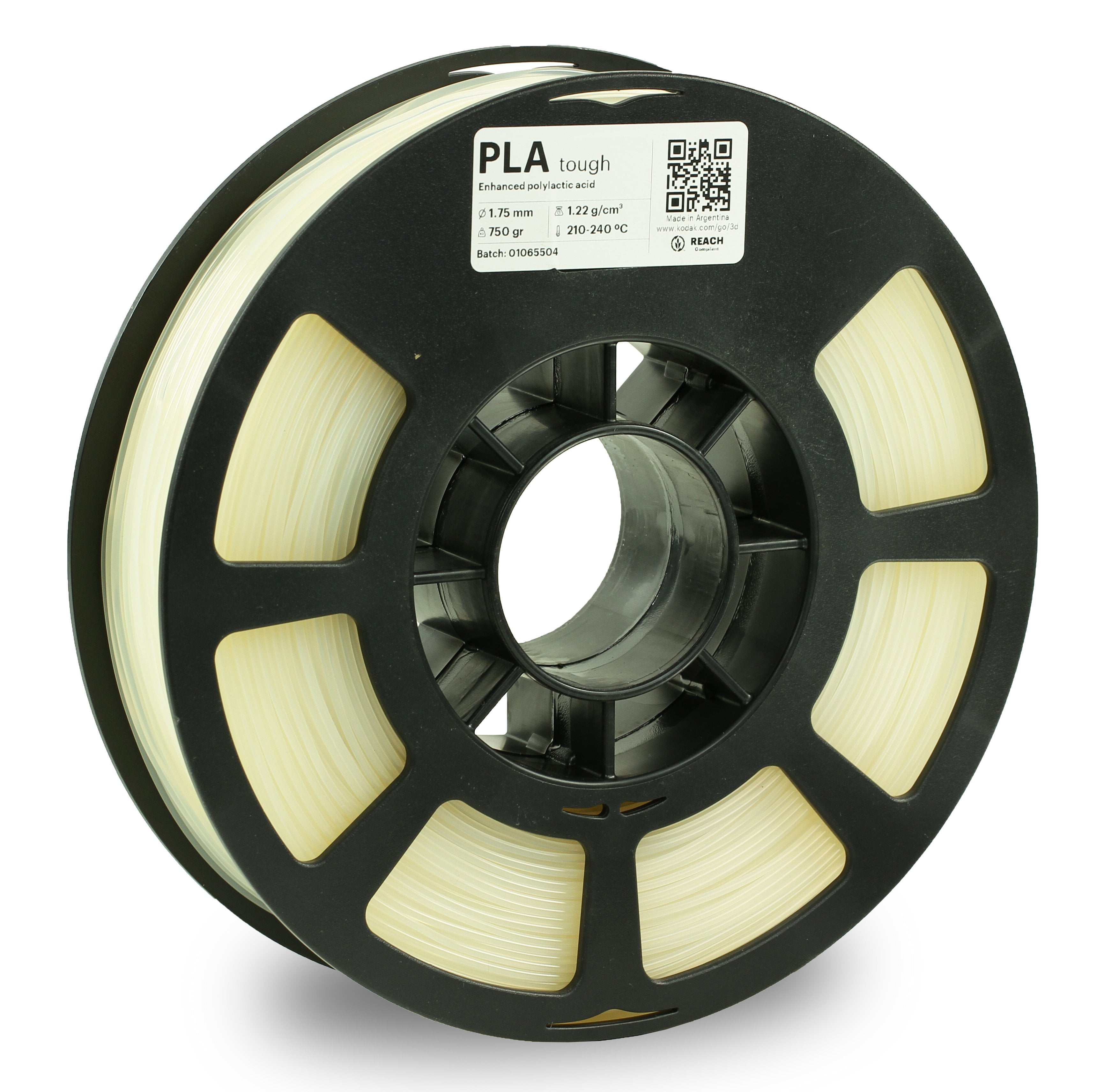 Kodak 3D Printing PLA Tough Filament 1.75mm (Natural)