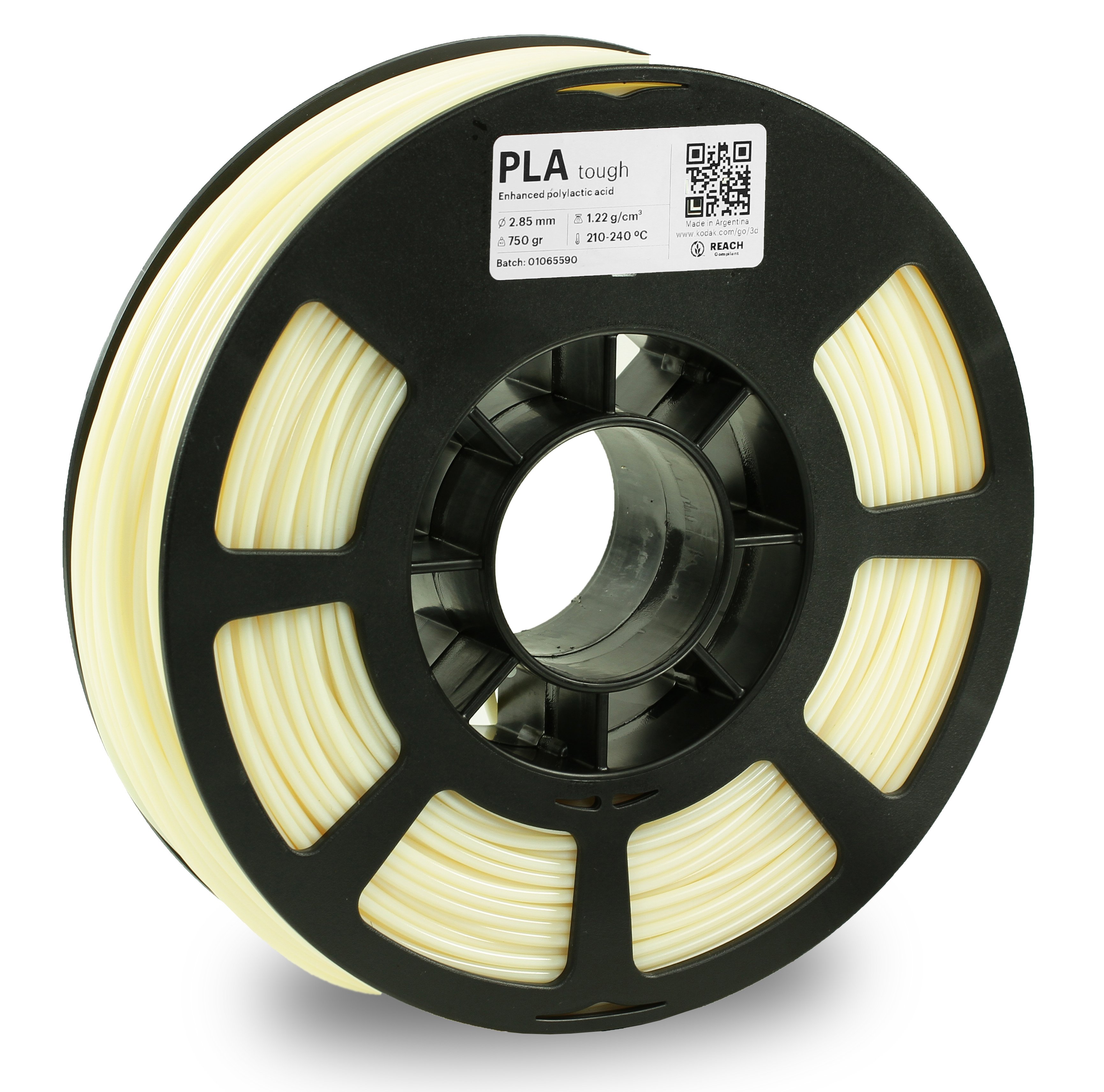 Kodak 3D Printing PLA Tough Filament 2.85mm (Natural)