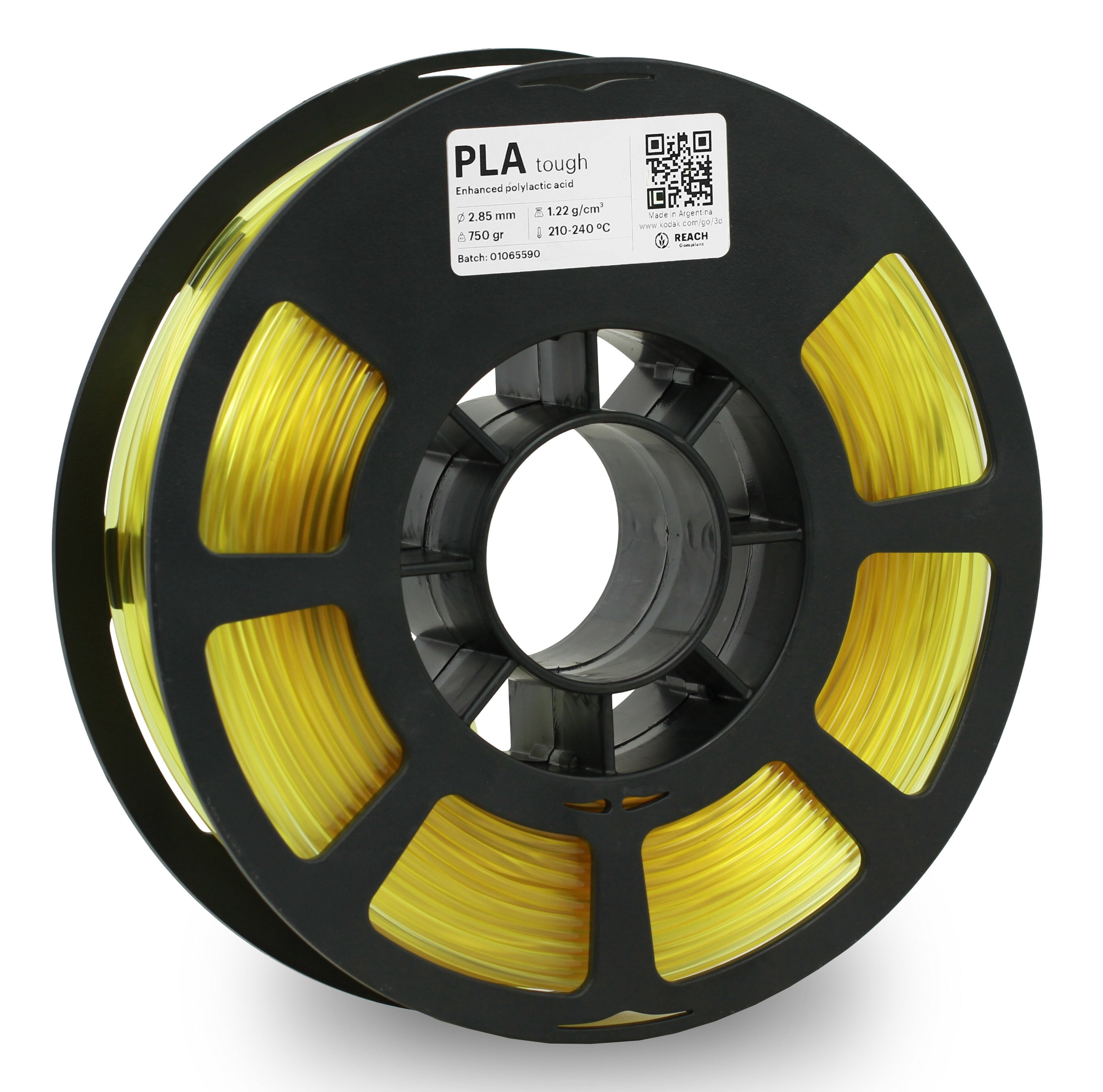 Kodak 3D Printing PLA Tough Filament 2.85mm (Yellow)