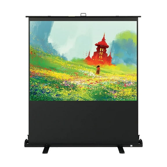 Kodak 60" Portable Projector Screen, 16:9 Video Projection Screen & Stand with Carry Handle
