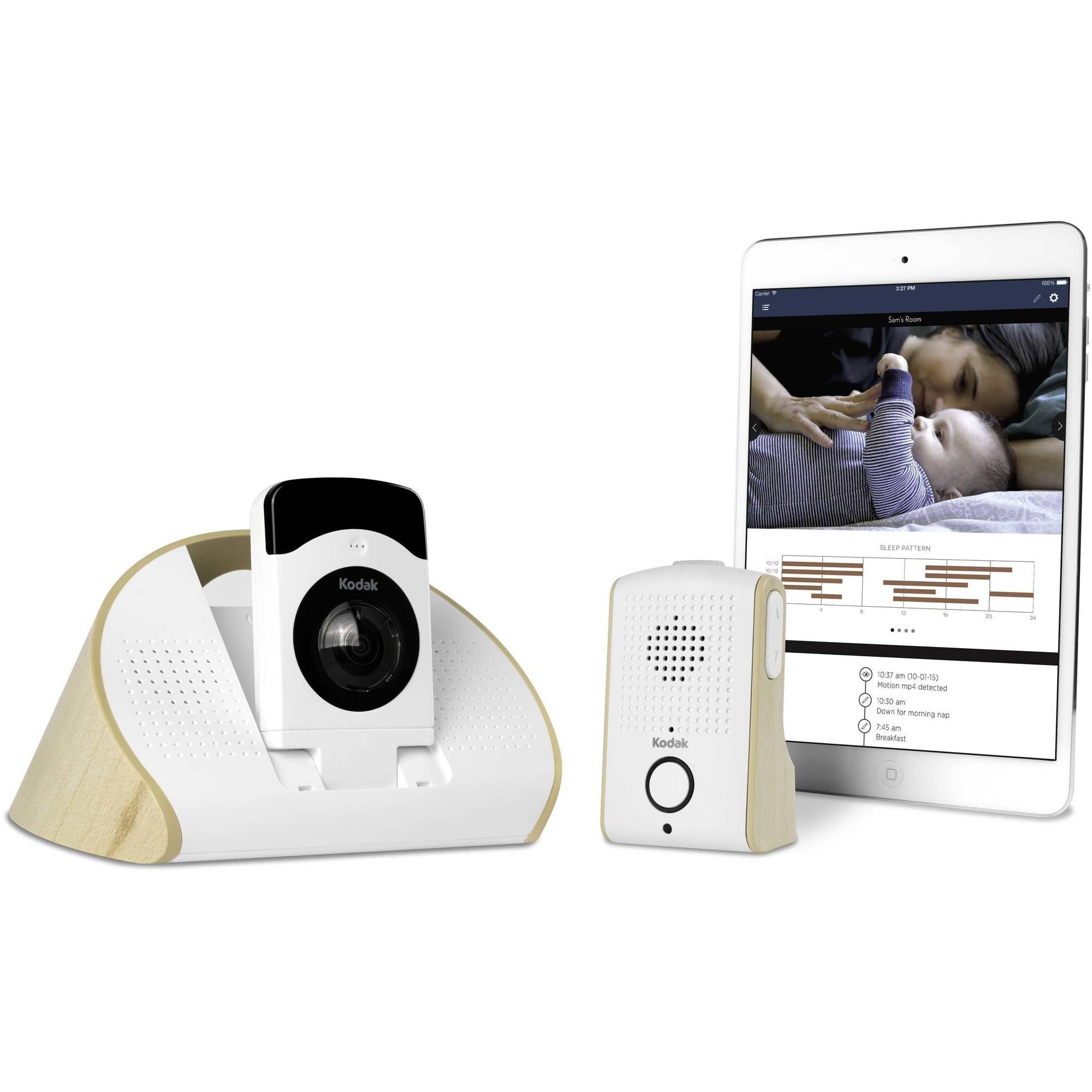 Kodak Baby Monitor CFHBVA10 System with WiFi and 2Way Audio