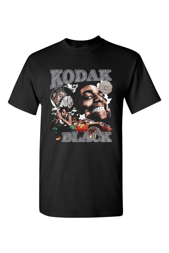 Kodak Black T-Shirt Vintage Rap Graphic Merch for Music Fans, for men & women, up to size 5XL
