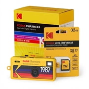 Kodak Charmera Key Chain Digital Camera Random Style Blind Box, Single Camera with 32GB Memory Card Bundle