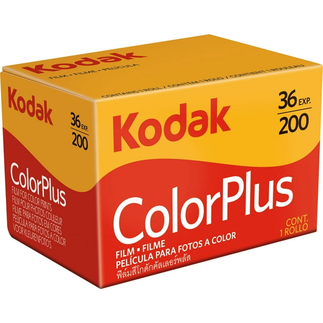 Kodak ColorPlus 200 Color Negative Film (35mm Roll Film, 36 Exposures