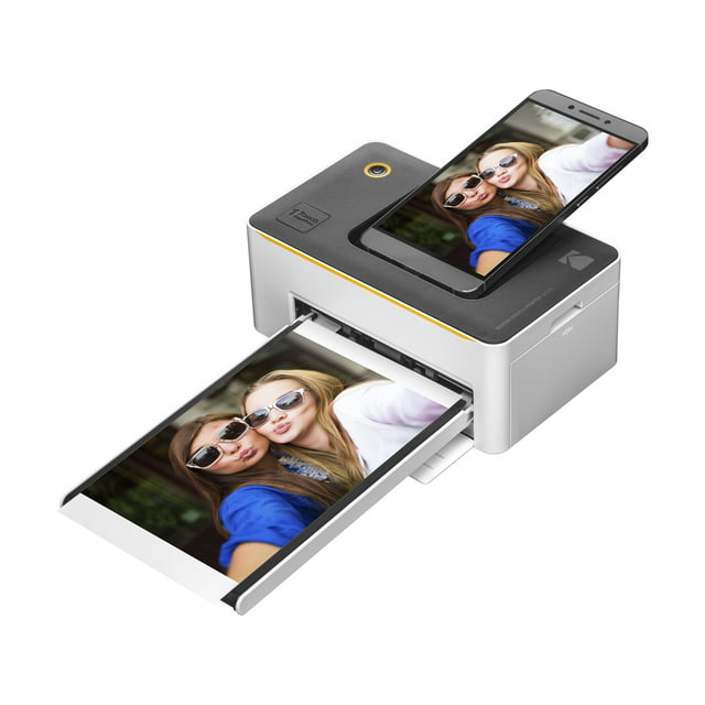 Kodak Dock Plus 4x6" Portable Photo Printer for iOS/Android, Gold PD450BT