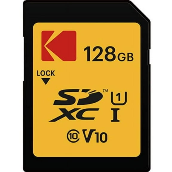 Kodak EKMSD128GXC10K 128GB CL10 UHS-I U1 Premium Memory Card
