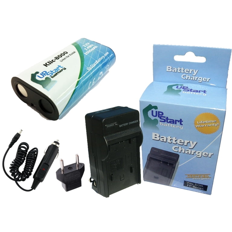 Kodak Easyshare Z812 IS Zoom Battery & Charger - Kodak KLIC-8000