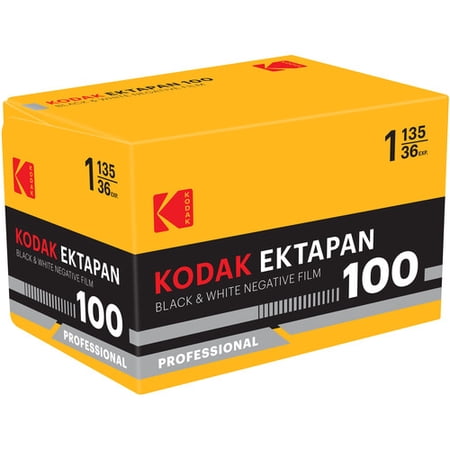 Kodak Ektapan 100 Black and White Negative Film, 36 Exposures