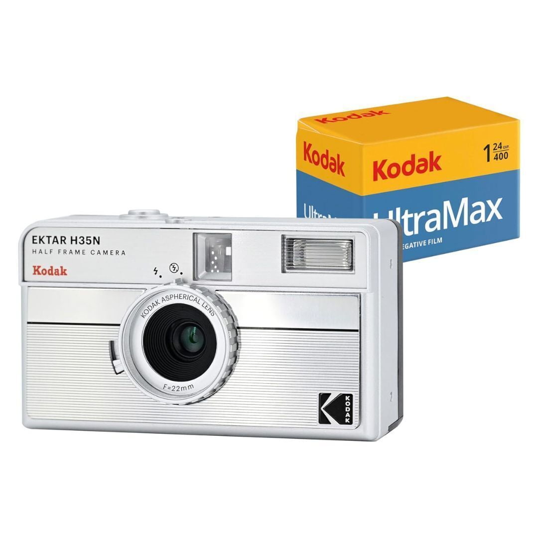 Kodak EKTAR H35 + Kodak UltraMax フィルム Amazon | KODAK EKTAR H35N ハーフフレーム フィルム カメラ