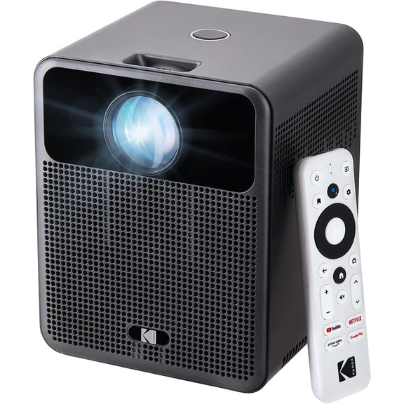Kodak FLIK HD10 Smart Projector Bluetooth Wi-Fi 1080p Mini Projector