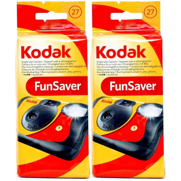 Kodak, Disposable Camera, 35mm One-Time-Use, 27 Exposures 2-Pack